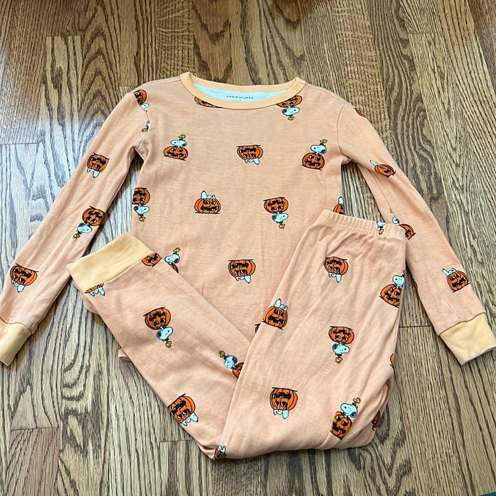 Janie & Jack Halloween Snoopy Pajamas
